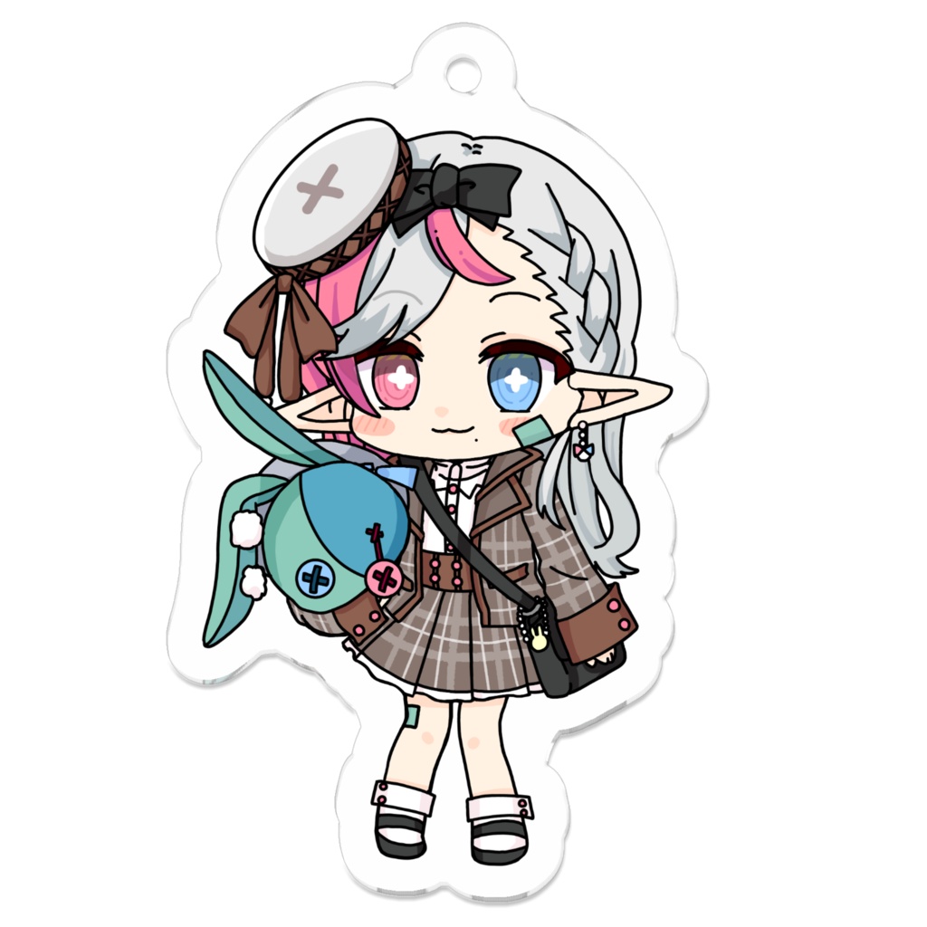 【3サイズ】フシュアクキー_デート服Ver.