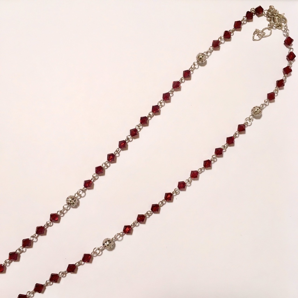 ガラスビーズロザリオ【レミリア・スカーレット】