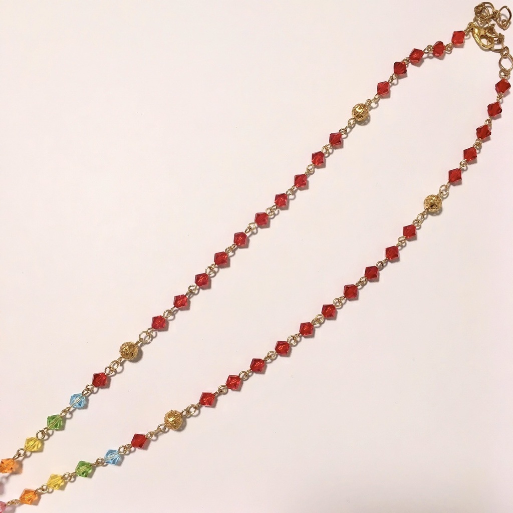 ガラスビーズロザリオ【フランドール・スカーレット】