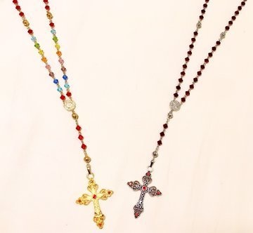 ガラスビーズロザリオ【フランドール・スカーレット】