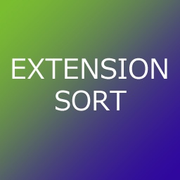 拡張子別振り分けツール