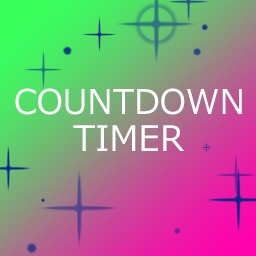 カウントダウンツール(CustomTkinter)