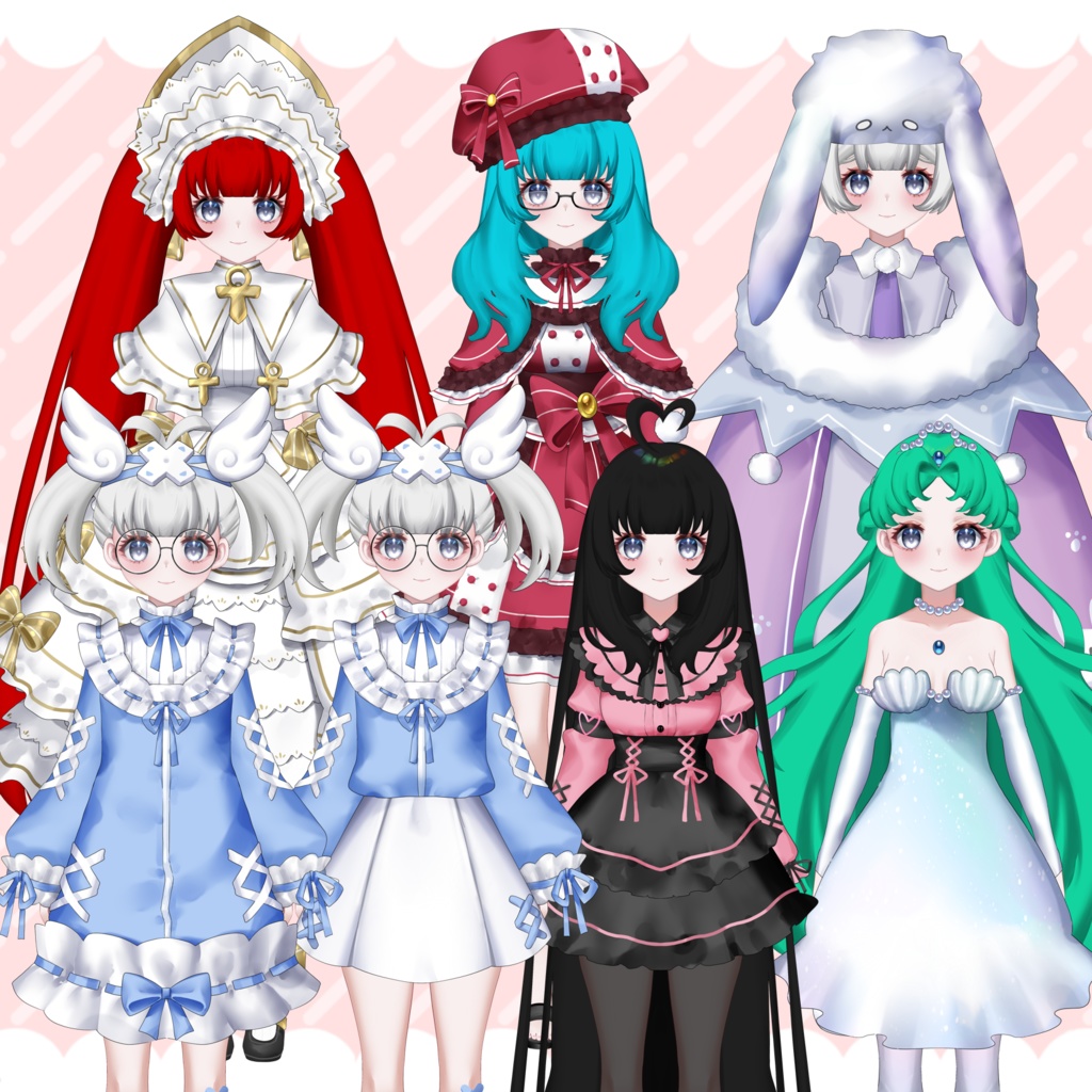 Theodora Customizable VTuber Model