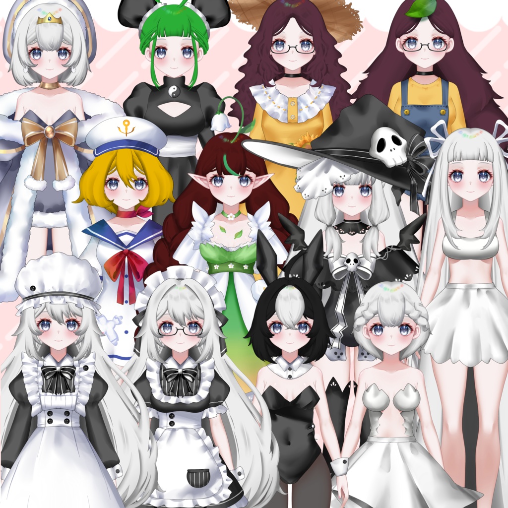 Theodora Customizable VTuber Model