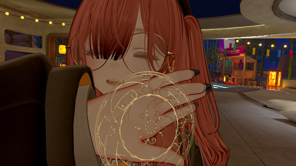 【全機能FREE】｜ヘイロー(など)にギミック搭載・ワールド固定・ライト・アバターペン【VRChat】