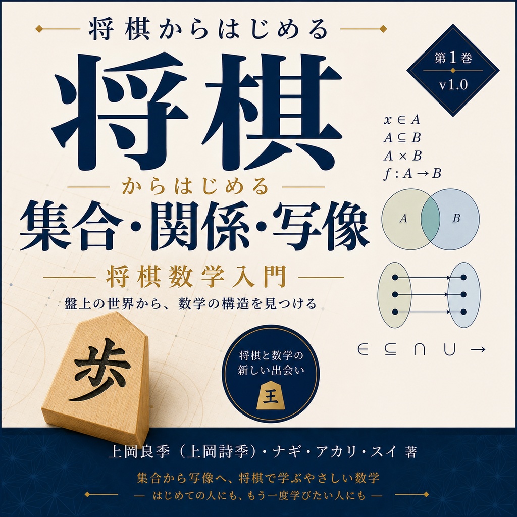 将棋からはじめる集合・関係・写像
