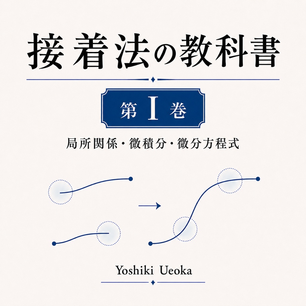 接着法の教科書　第１巻　局所関係・微積分・微分方程式