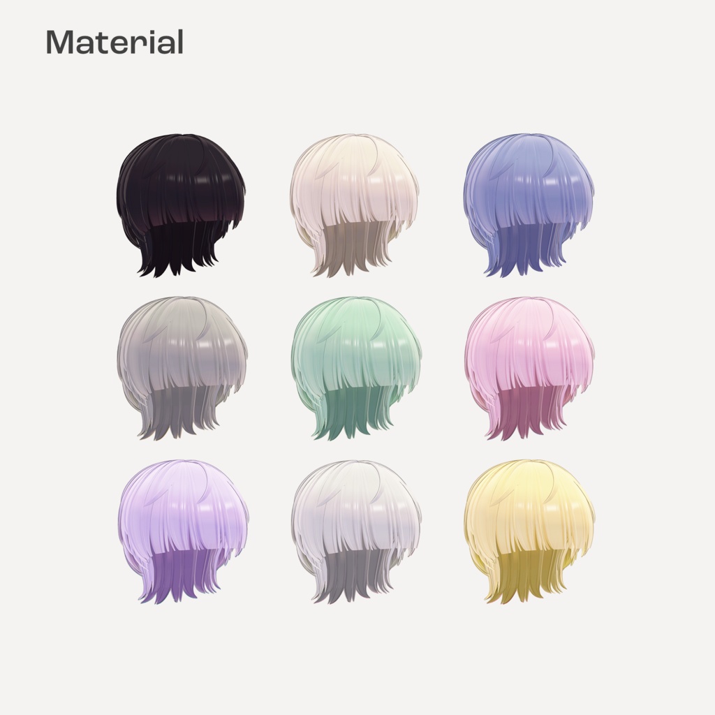 マッシュウルフヘア-MashWolfHair-