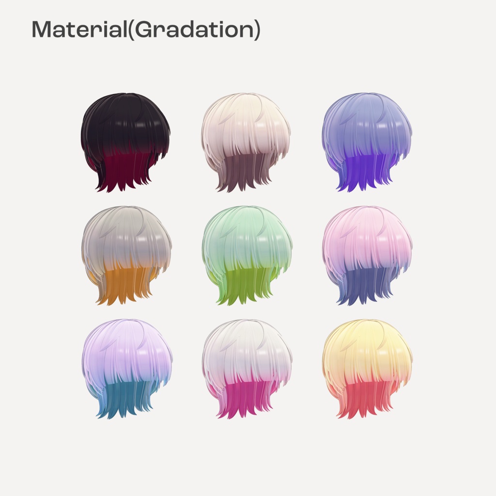 マッシュウルフヘア-MashWolfHair-