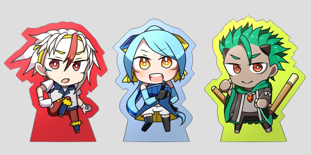 【ポケ擬】ヒデレドリチのアクスタ