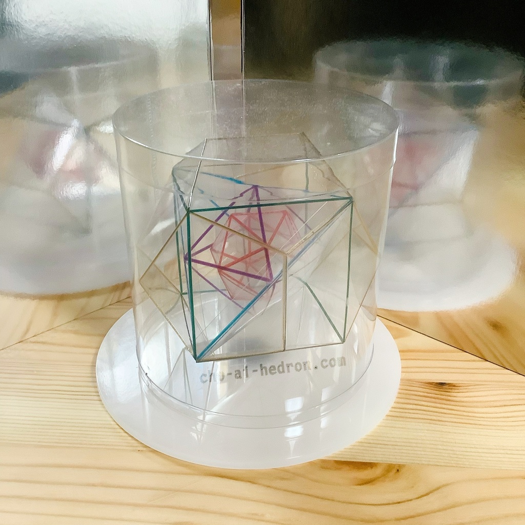 正多面体5種が入れ子になってるよ★