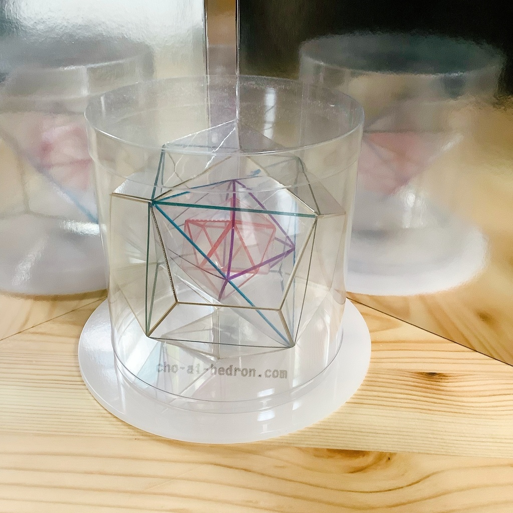 正多面体5種が入れ子になってるよ★