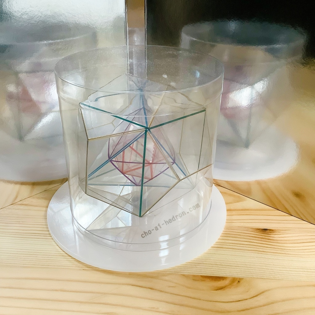 正多面体5種が入れ子になってるよ★