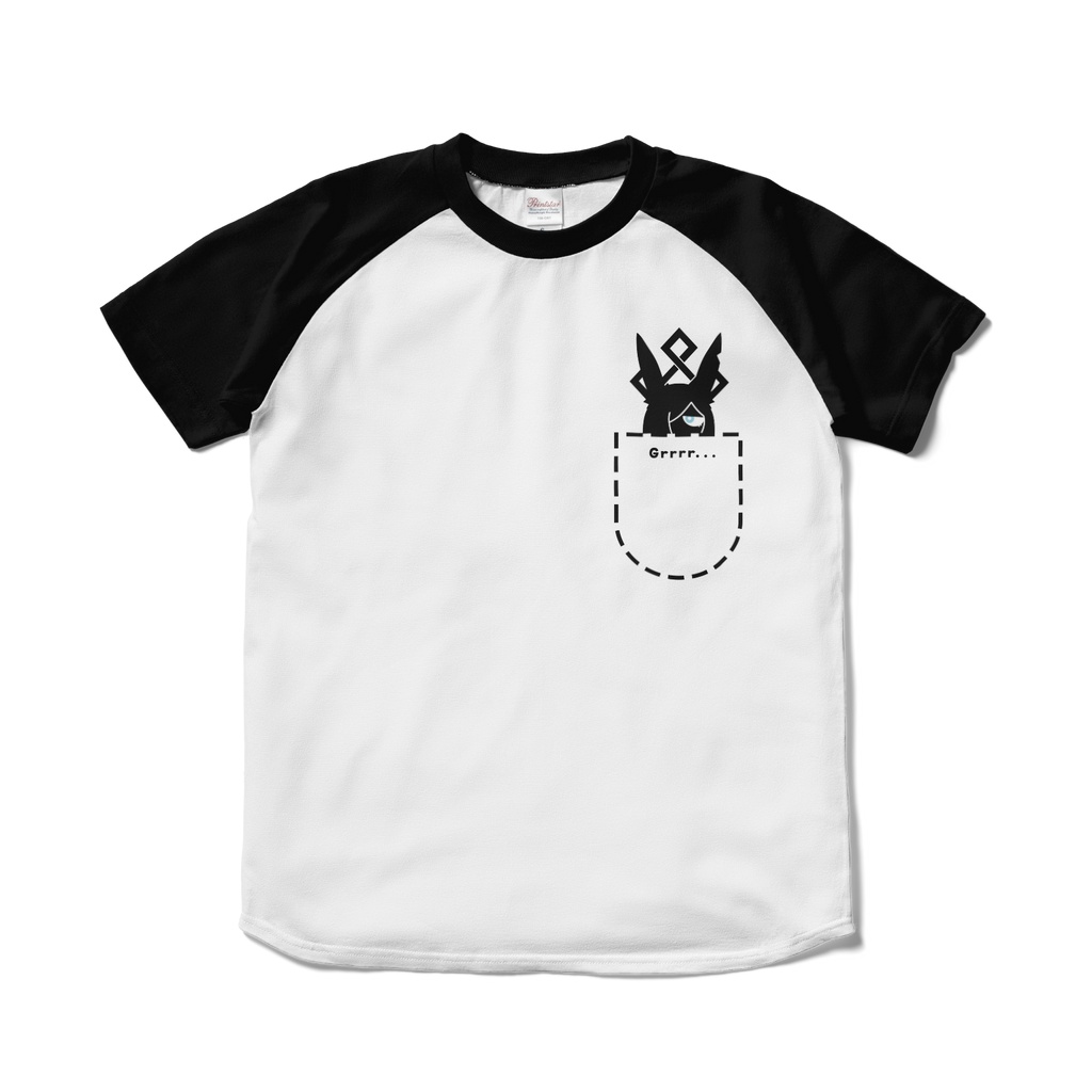 【ラグランTシャツ】 - かくれんぼ - 【受注生産】