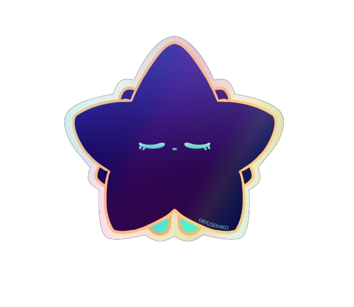 エトのホログラムステッカー