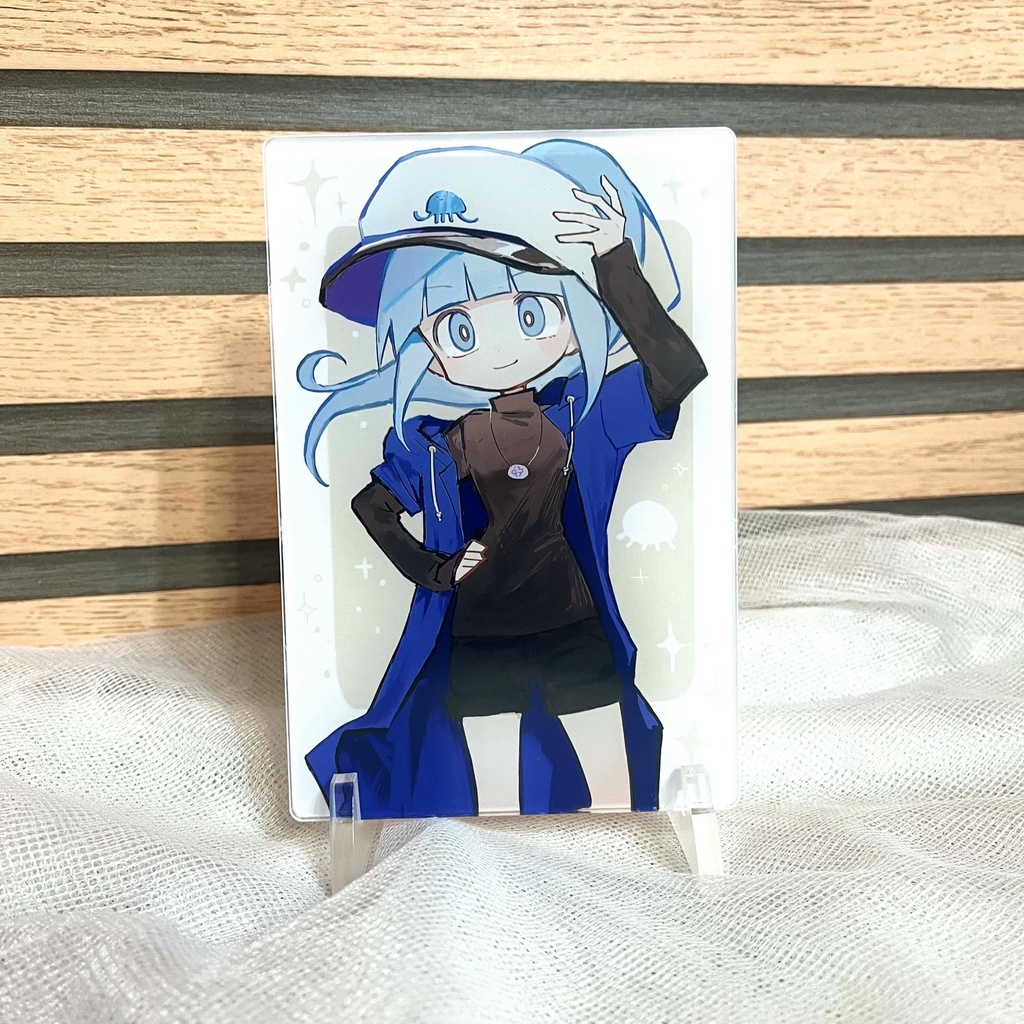 ゆくらげ　冬服アクリルプレート　2025