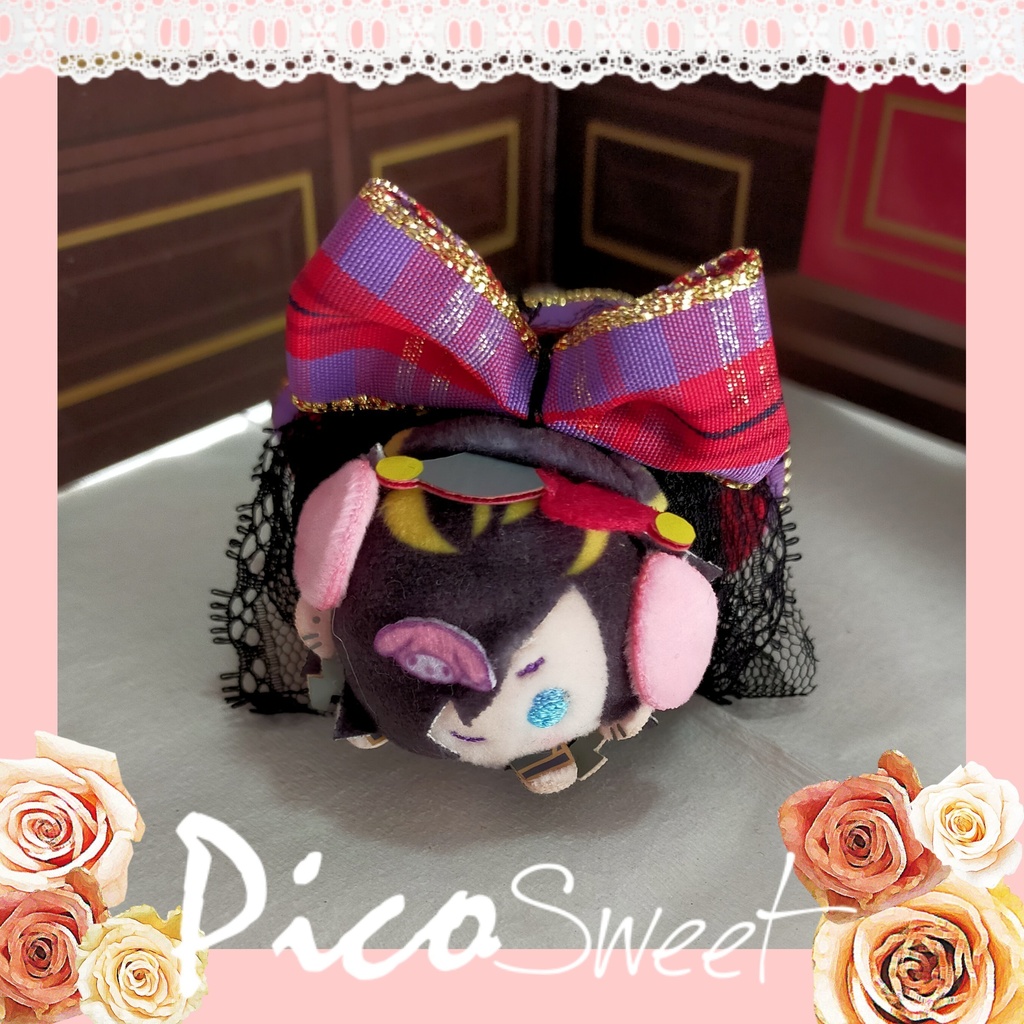 べびもちドレスチェック類むらさきめ