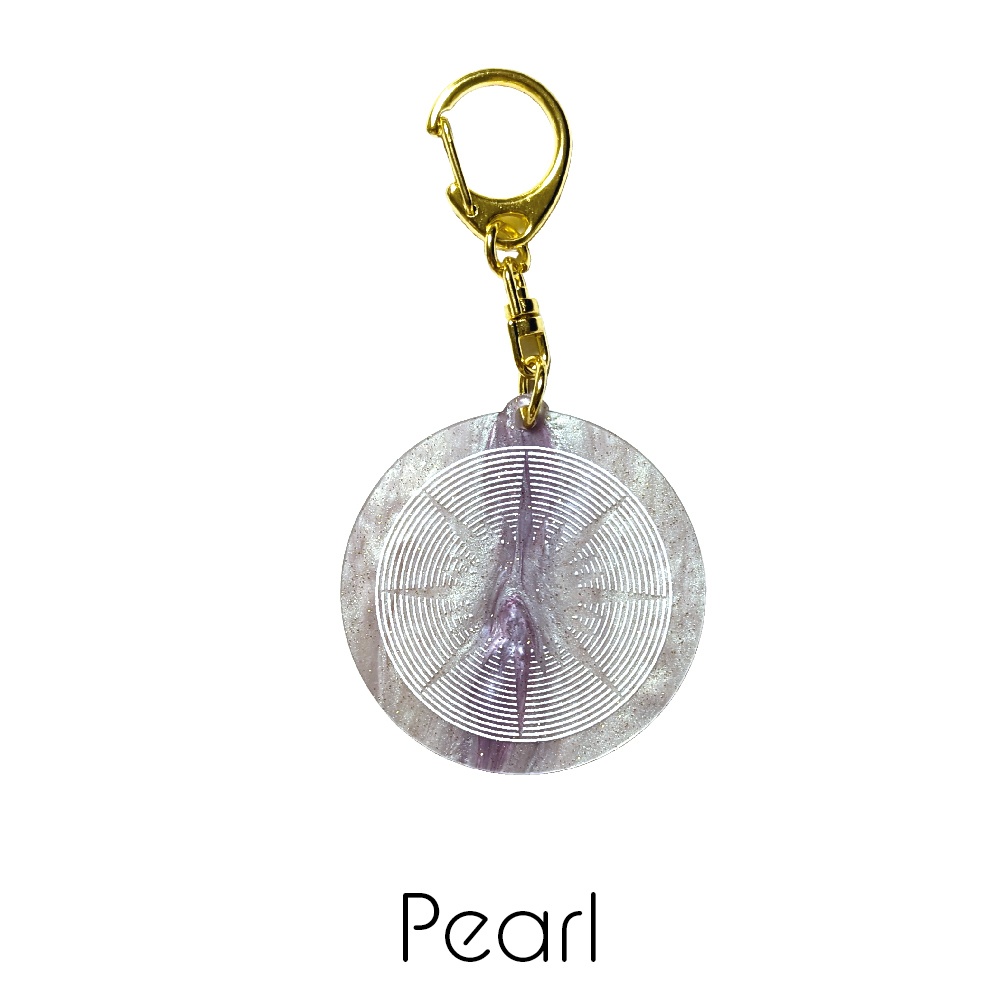 誕生石アクリルキーホルダー 6月