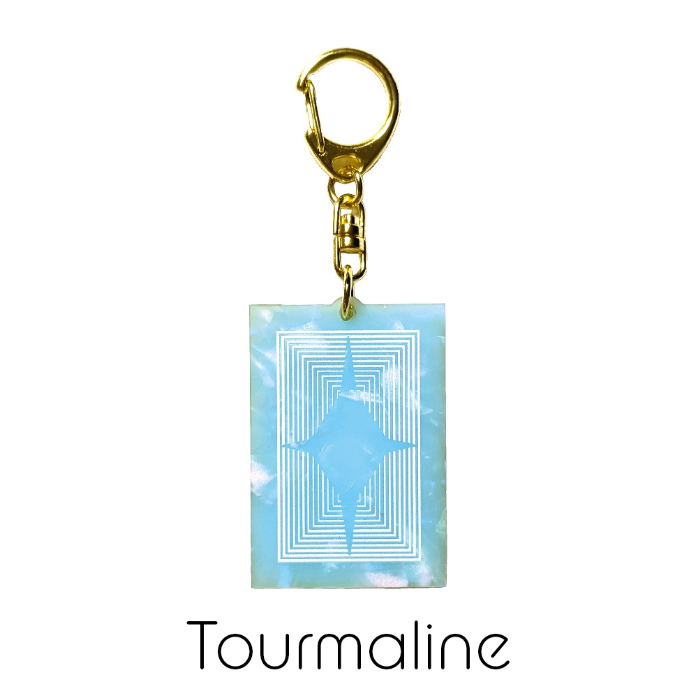 誕生石アクリルキーホルダー 10月