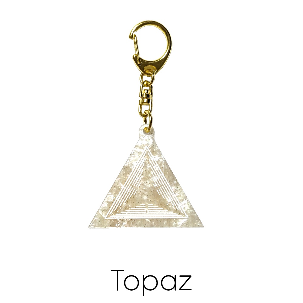 誕生石アクリルキーホルダー 11月