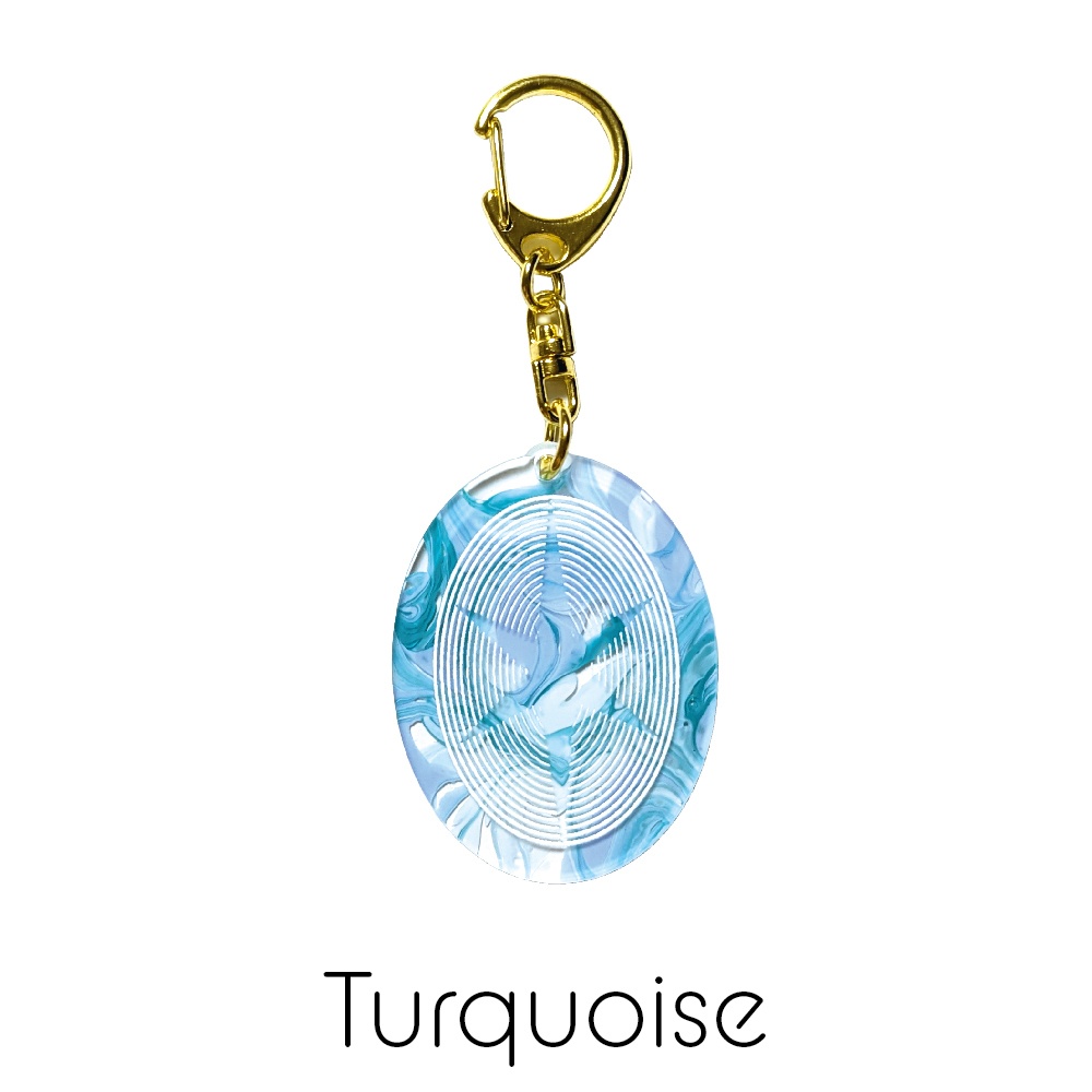 誕生石アクリルキーホルダー 12月