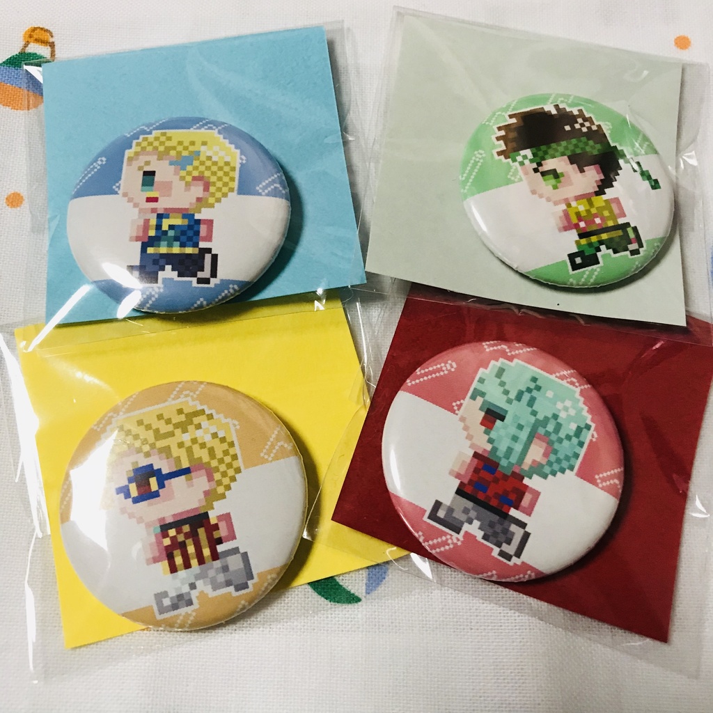 32mmドット絵缶バッジ Ymd Oekaki Shop Booth