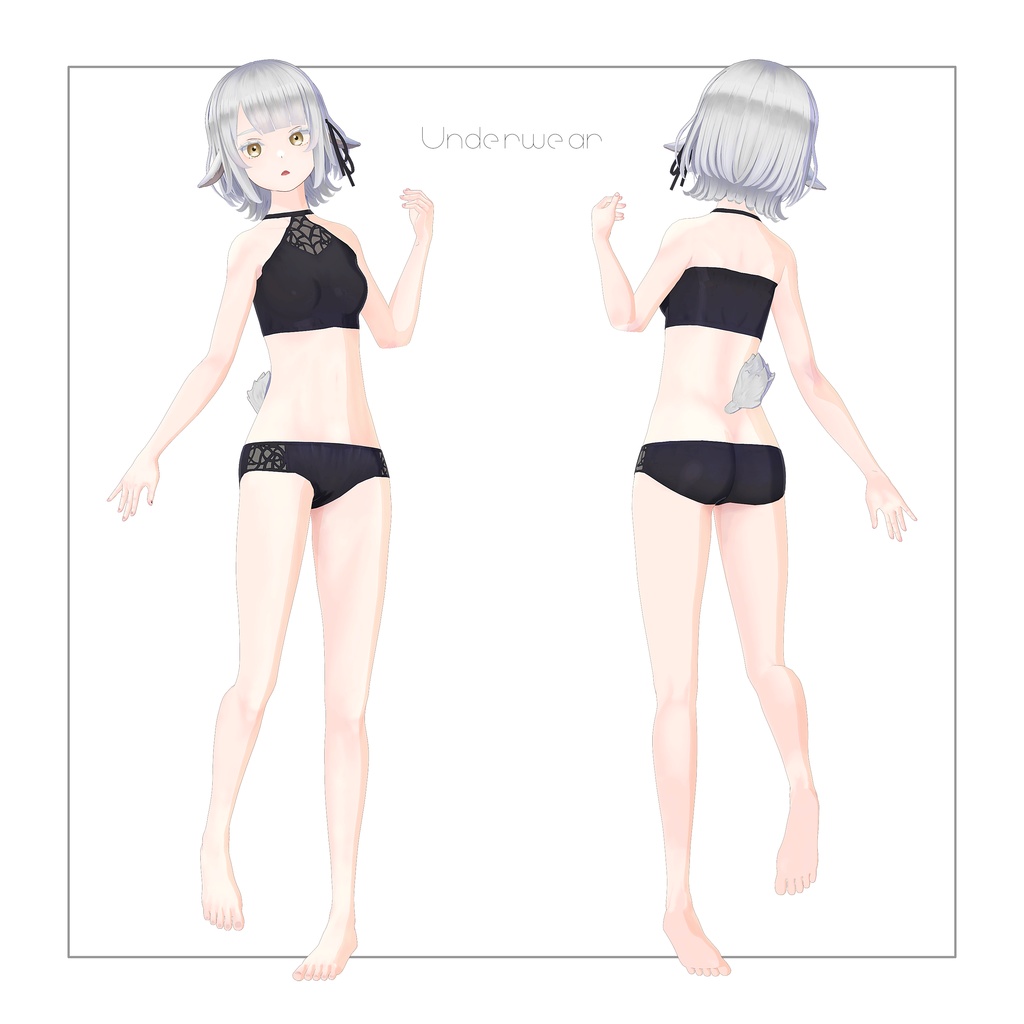 【オリジナル3Dモデル】 ネーヴェ -Neve- 【PB対応】