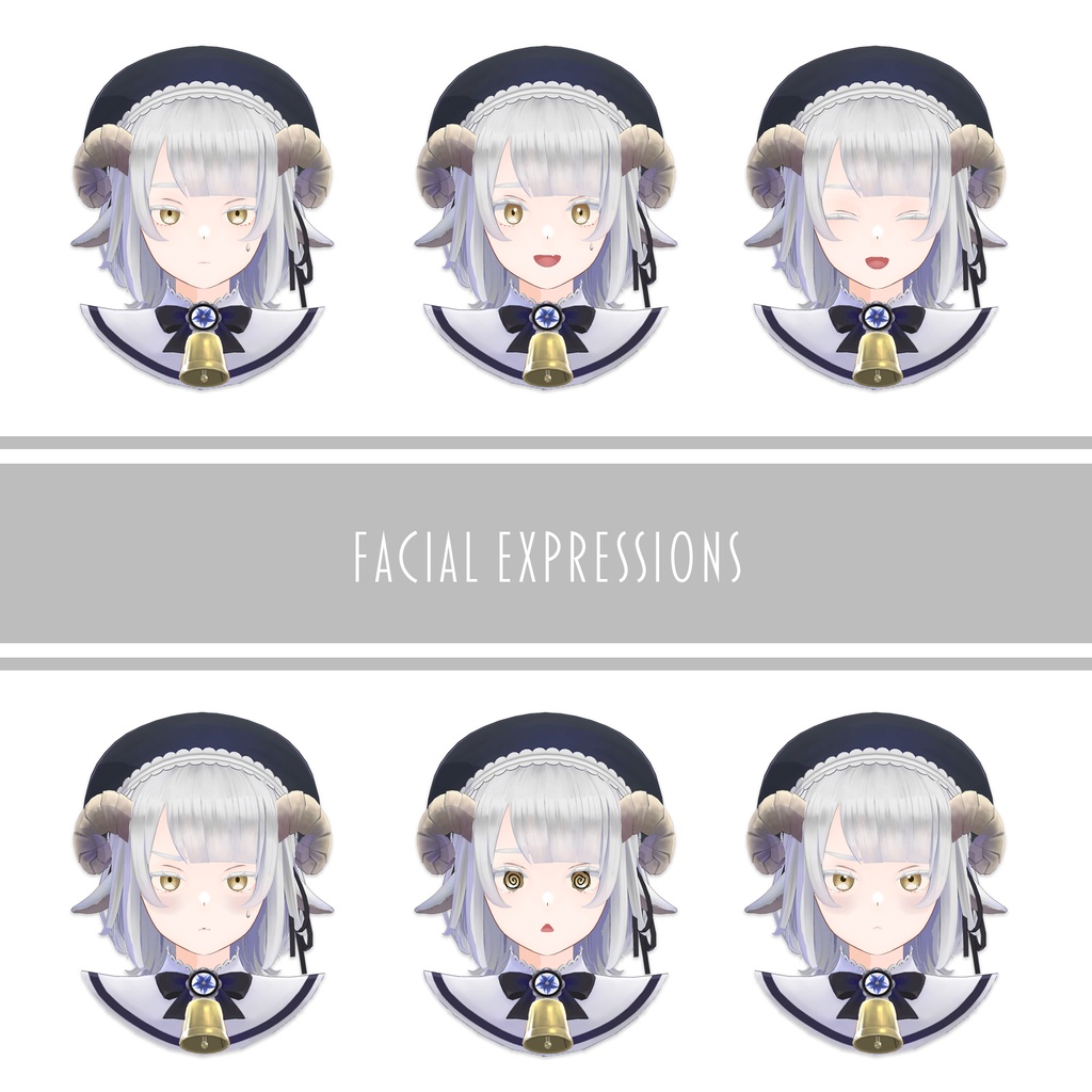 【オリジナル3Dモデル】 ネーヴェ -Neve- 【PB対応】