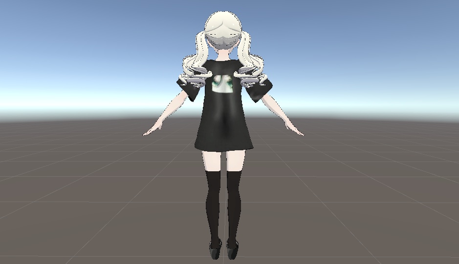 Vrchat向け だぼt Grus向け衣装 Alice Booth