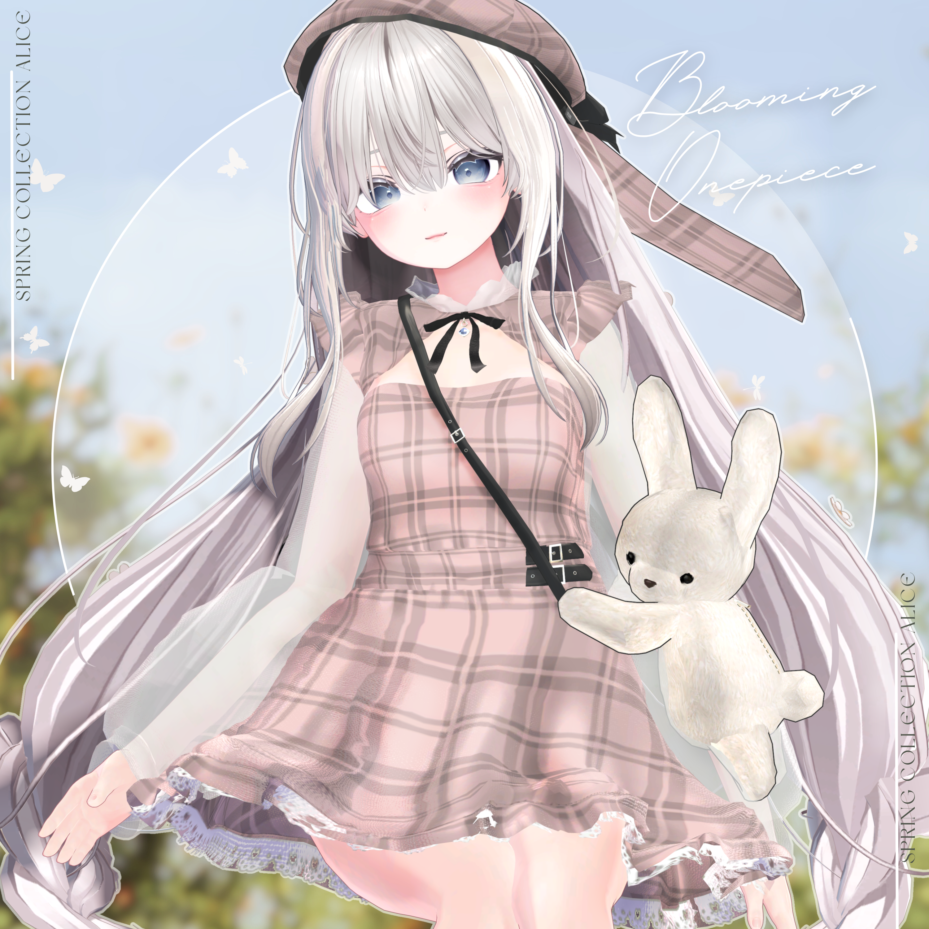 【8アバター対応】Blooming Onepiece【VRChat】