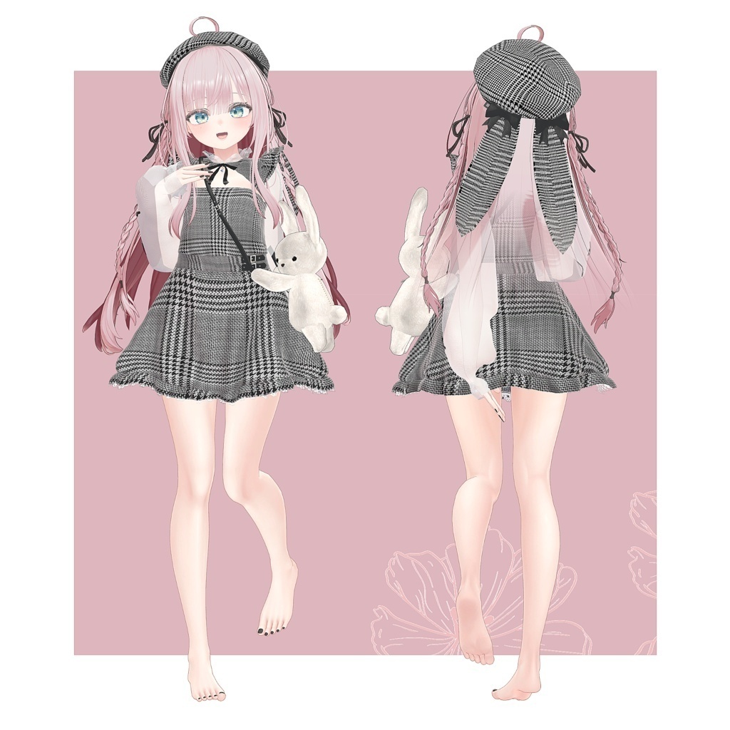 【8アバター対応】Blooming Onepiece【VRChat】