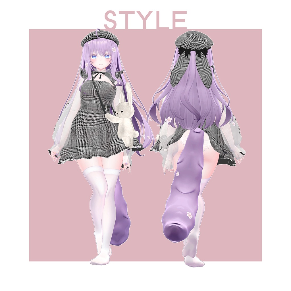 【8アバター対応】Blooming Onepiece【VRChat】