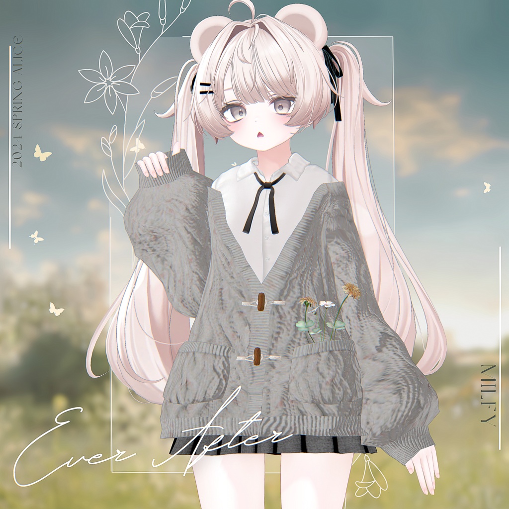 【18アバター対応】EverAfter【VRChat向け衣装モデル】