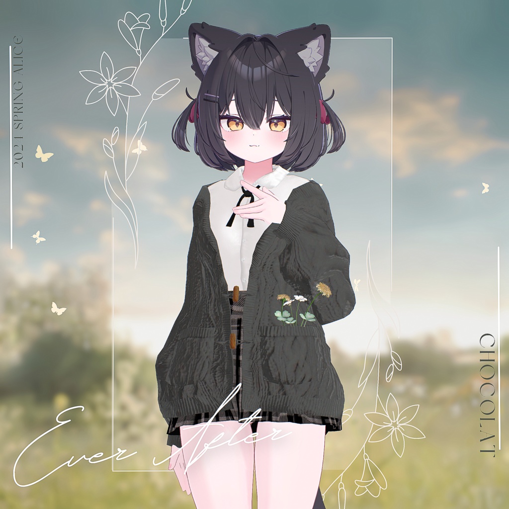 【18アバター対応】EverAfter【VRChat向け衣装モデル】