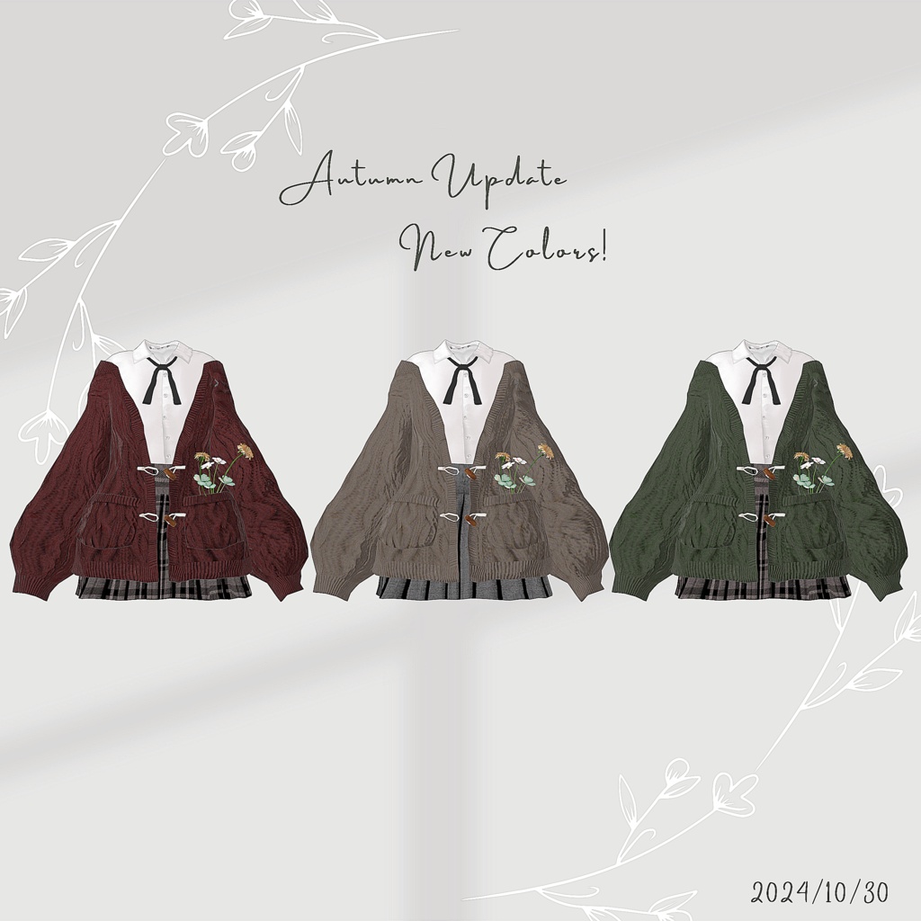 【18アバター対応】EverAfter【VRChat向け衣装モデル】