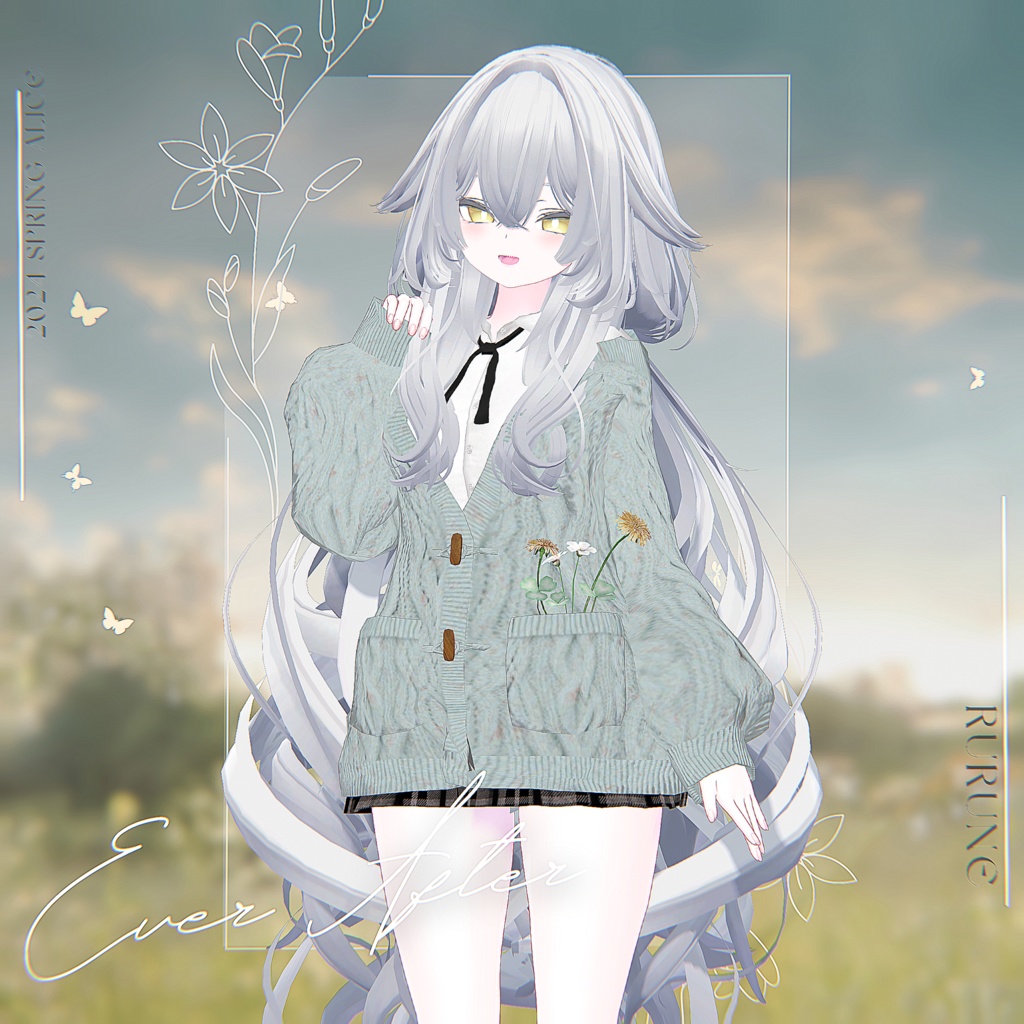【18アバター対応】EverAfter【VRChat向け衣装モデル】