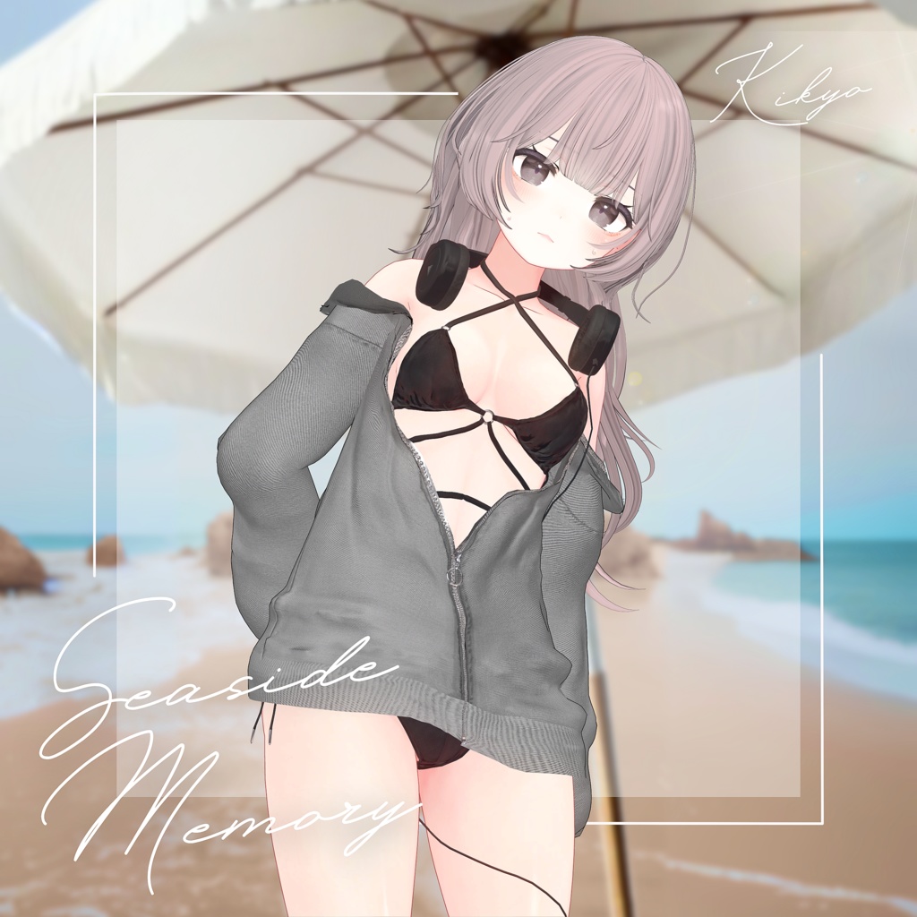 【8アバター対応】Seaside Memory【VRChat向け衣装モデル】