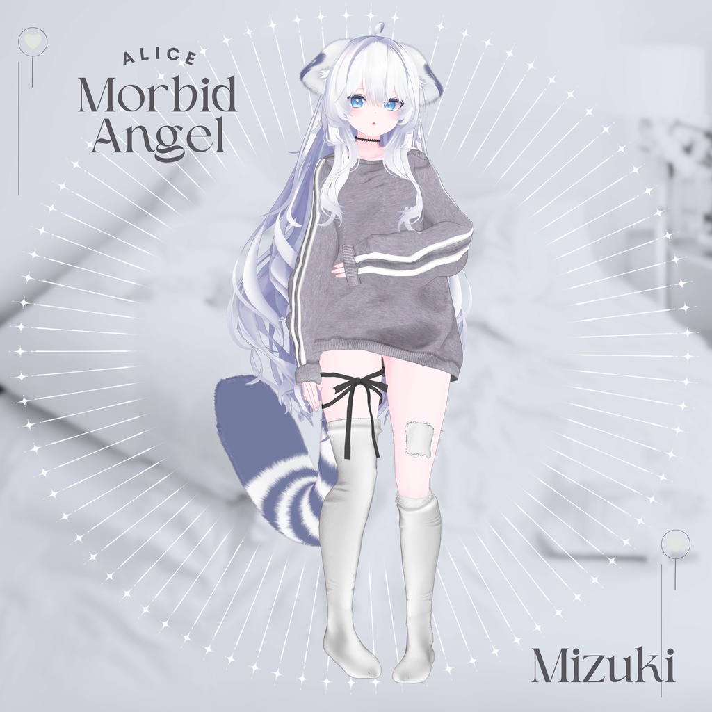 【16アバター対応】Morbid Angel【VRChat向け衣装モデル】