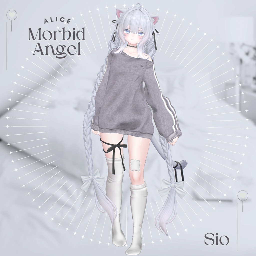 【16アバター対応】Morbid Angel【VRChat向け衣装モデル】