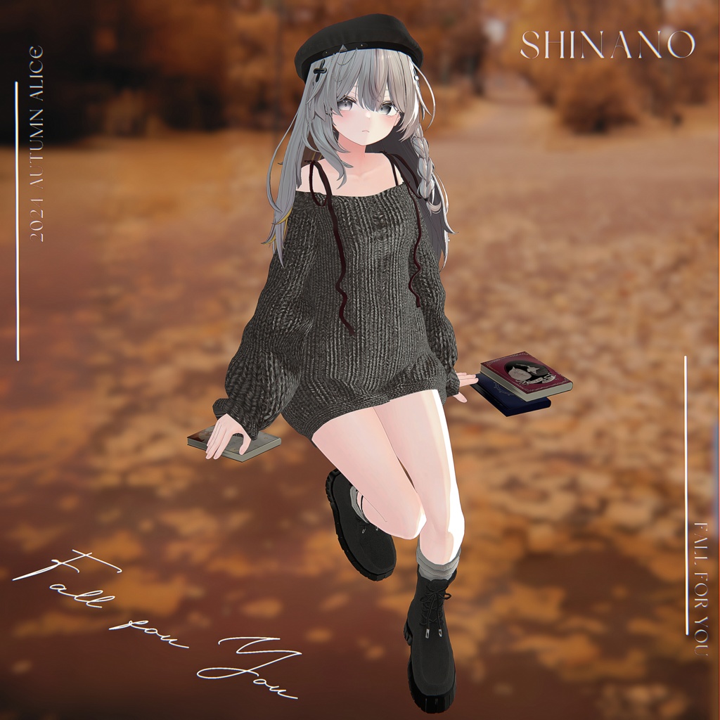 【12アバター対応】Fall for You【VRChat向け衣装モデル】