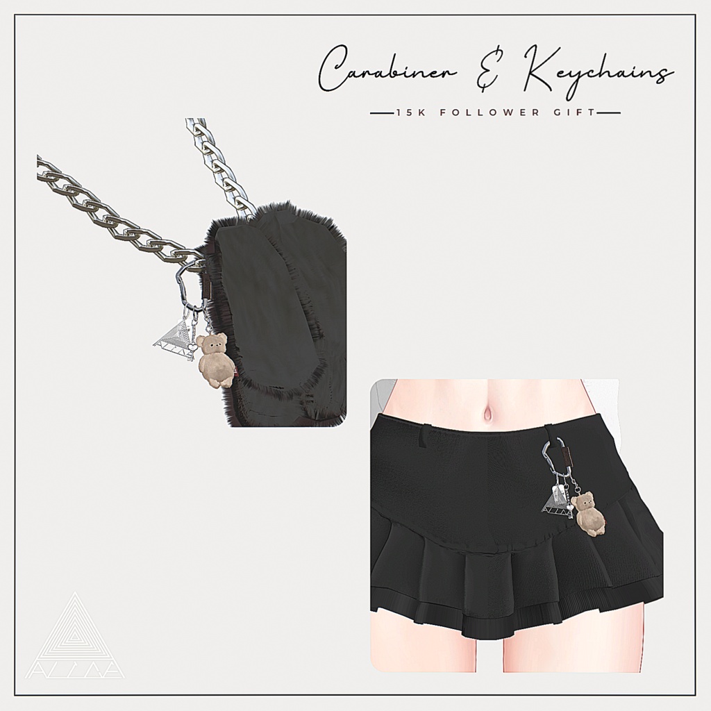 Carabiner & Keychains⋱15k Followers Anniversary Goods⋰