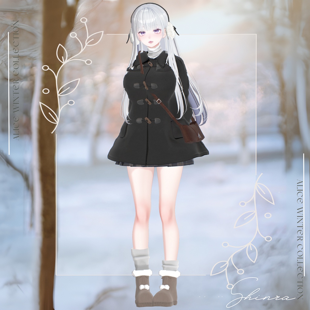 【16アバター対応】Snowdrop【VRChat向け衣装モデル】