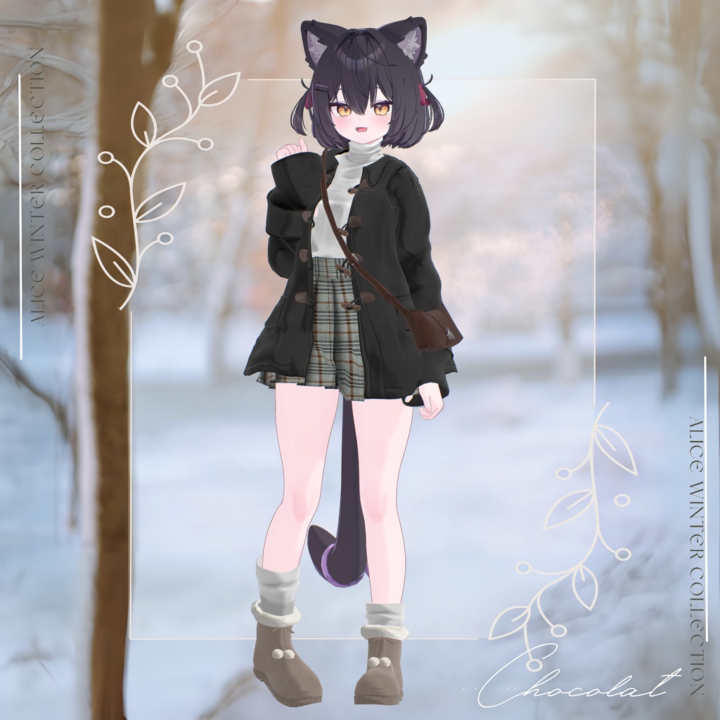 【16アバター対応】Snowdrop【VRChat向け衣装モデル】