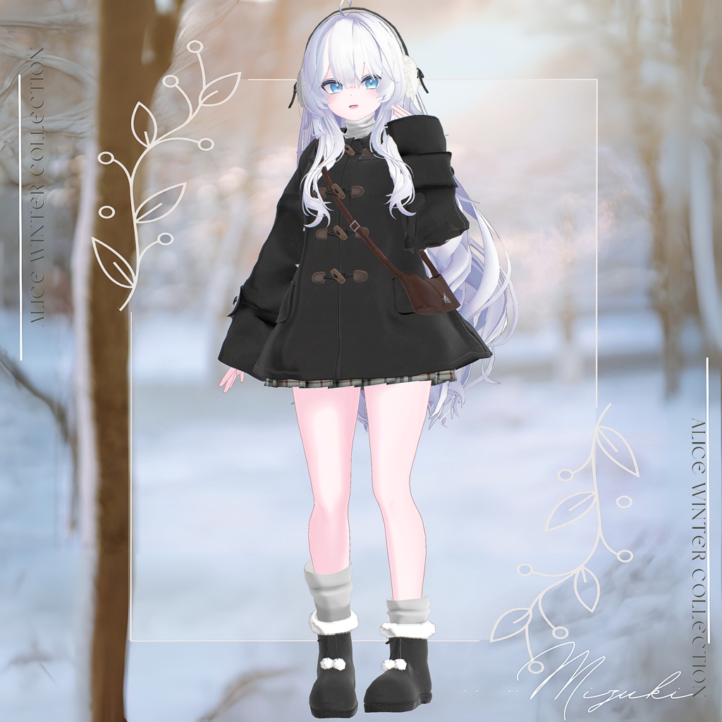 【16アバター対応】Snowdrop【VRChat向け衣装モデル】