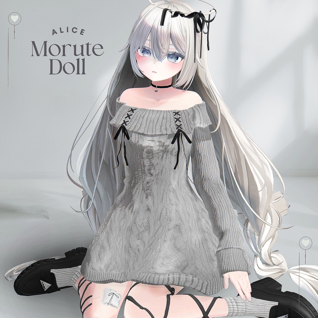 【11アバター対応】MoruteDoll【VRChat向け衣装モデル】