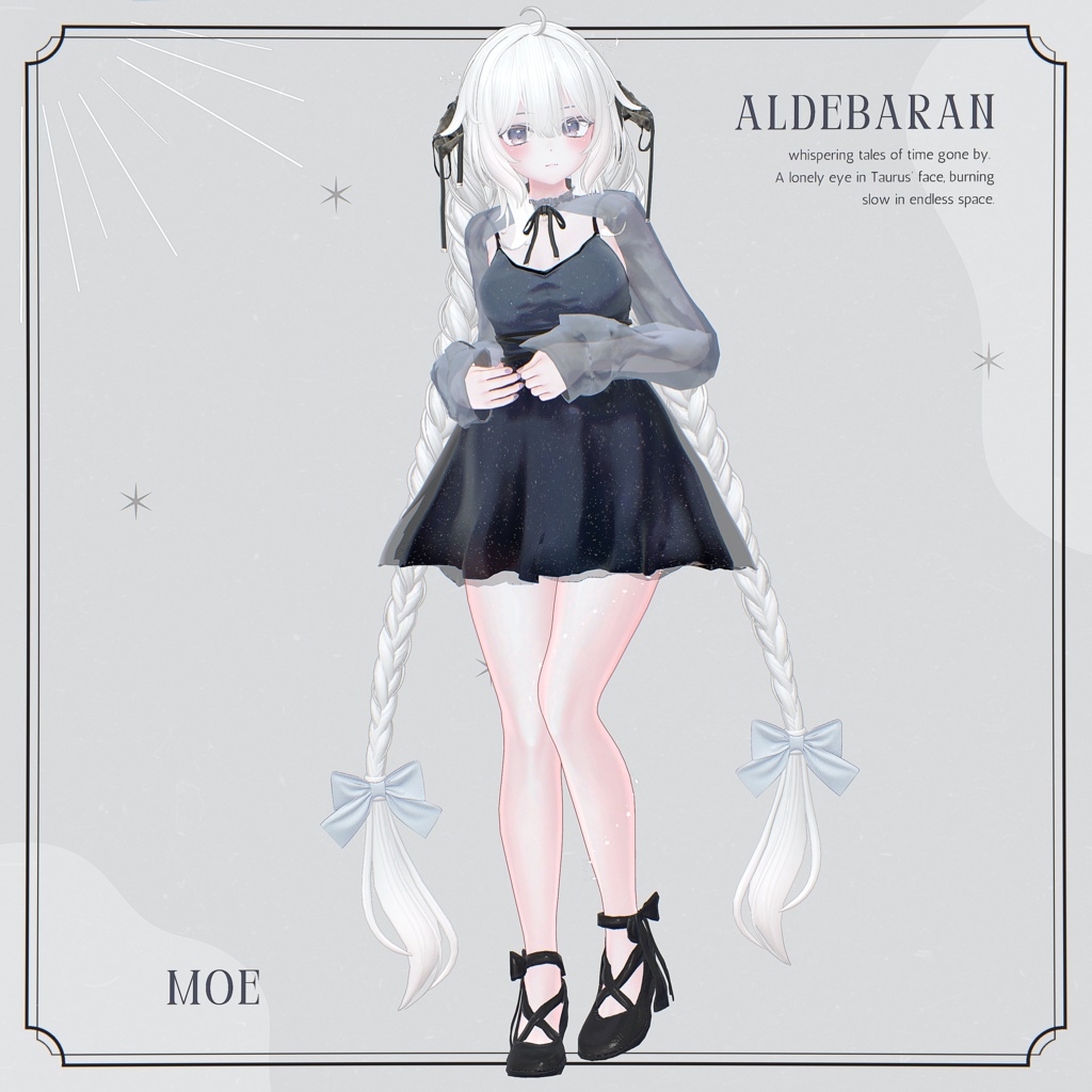【13アバター対応】Aldebaran【VRChat向け衣装モデル】