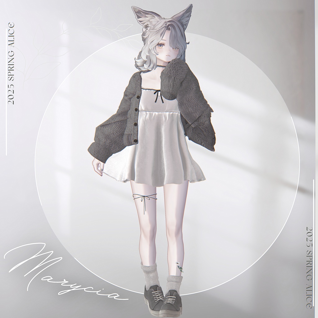 【14アバター対応】Prologue【VRChat向け衣装モデル】