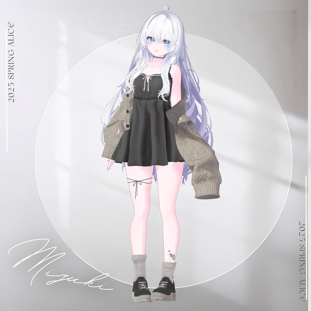 【13アバター対応】Prologue【VRChat向け衣装モデル】