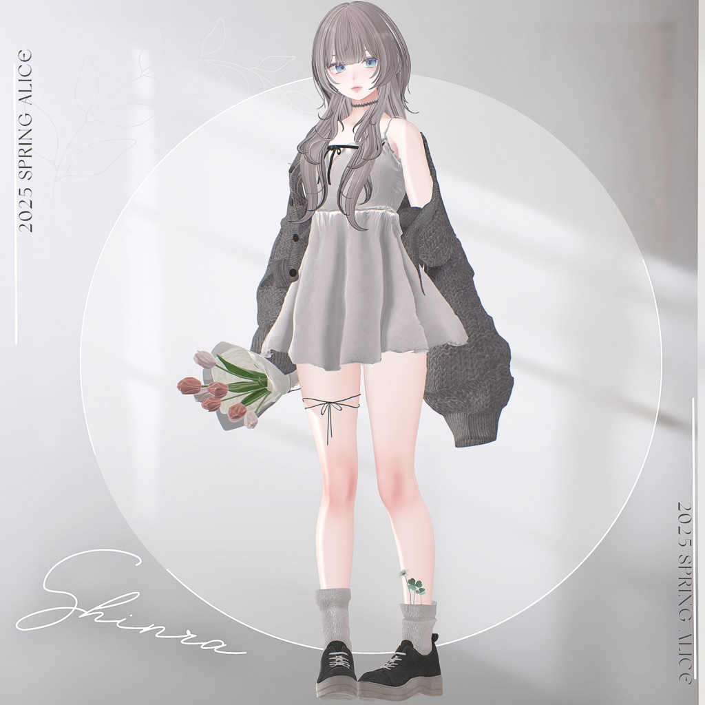 【13アバター対応】Prologue【VRChat向け衣装モデル】