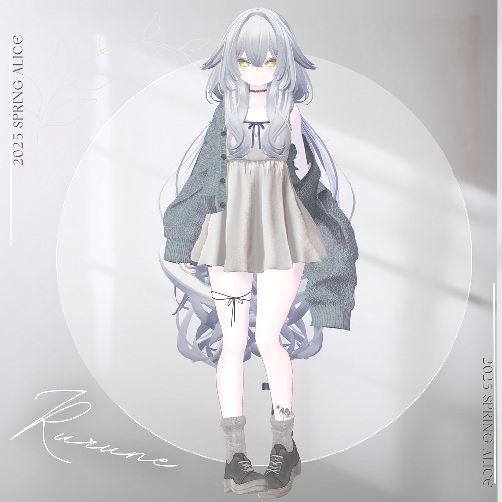 【13アバター対応】Prologue【VRChat向け衣装モデル】